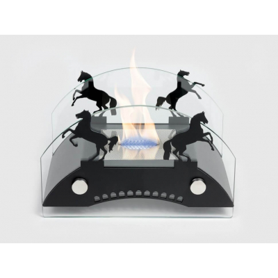 Биокамин настольный Lux Fire Графский мост S (черный)